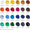 ARTEZA Acrylic Paint Set 24 Colors (0.74 oz Tubes). High-Viscosity, Richly Pigmented Paints for Canvas, Wood & Crafts. Non-Toxic Water-Based Formula. Holiday Gift for Artists & Painters(0.74 Fl Oz (Pack of 24))