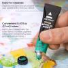 ARTEZA Acrylic Paint Set 24 Colors (0.74 oz Tubes). High-Viscosity, Richly Pigmented Paints for Canvas, Wood & Crafts. Non-Toxic Water-Based Formula. Holiday Gift for Artists & Painters(0.41 Fl Oz (Pack of 100))