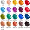 ARTEZA Craft Acrylic Paint Set, Water-Based Acrylic Craft Paint, Matte Finish Artist Paints, Art Supplies for Glass, Wood, Ceramics, Fabrics, Leather(20 x 60ml (2.02 fl oz) Vintage)