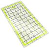 ARTEZA Quilting Ruler, Laser Cut Acrylic, Double Colored Grid Lines, 6″x6″(6 x 12)