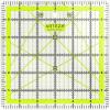 ARTEZA Quilting Ruler, Laser Cut Acrylic, Double Colored Grid Lines, 6″x6″(Set 4)