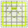 imageARTEZA Quilting Ruler Laser Cut Acrylic Double Colored Grid Lines 6quotx6quot5x5