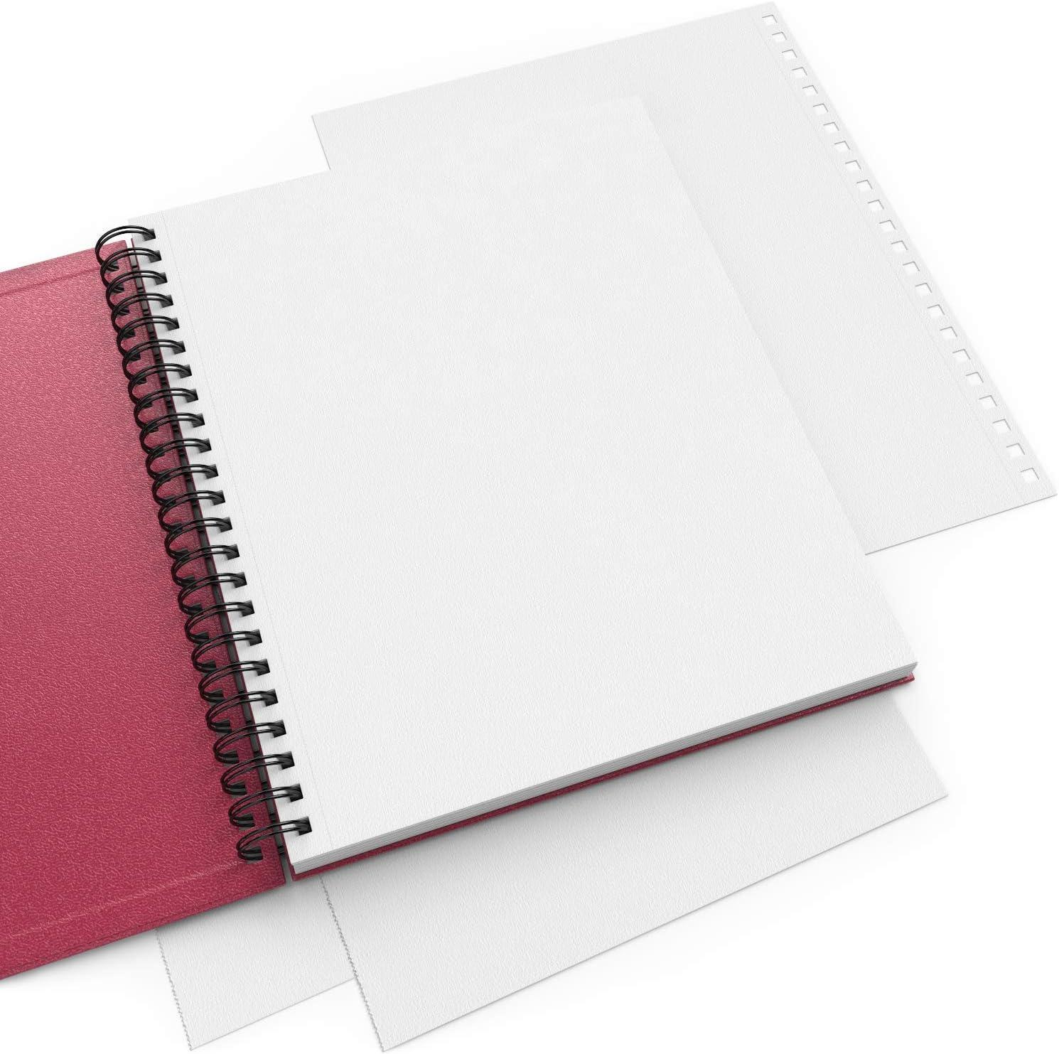 imageARTEZA Watercolor Sketchbook 2Pack 9x12 Inches 64 Pages Each SpiralBound 140 lb Cold Press Paper Gray Hardcover Journal for Mixed MediaPink