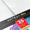 ARTEZA 12×16 Inches Finger Paint Paper Pad, Pack of 2 Finger Pads, 25 Sheets Each, 54lb/80gsm Drawing Pad for Kids