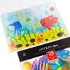 ARTEZA 12×16 Inches Finger Paint Paper Pad, Pack of 2 Finger Pads, 25 Sheets Each, 54lb/80gsm Drawing Pad for Kids
