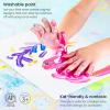 ARTEZA 16 Kids Tempera Paint Set, 13.5 oz/400 ml, Non-Toxic Washable Tempera Paint Bottles, Kids Art Supplies(Set of 16 Assorted)