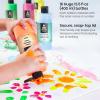 ARTEZA 16 Kids Tempera Paint Set, 13.5 oz/400 ml, Non-Toxic Washable Tempera Paint Bottles, Kids Art Supplies(Set of 16 Multicolor)