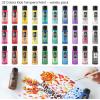 ARTEZA 16 Kids Tempera Paint Set, 13.5 oz/400 ml, Non-Toxic Washable Tempera Paint Bottles, Kids Art Supplies(Set of 32 Assorted)