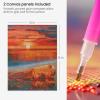ARTEZA 5D Diamond Painting Kit, 2-Pack, Beach Designs, Full-Drill Diamond Art for Adults, 12 x 16 Inches Canvases, Round Rhinestones, & Painting Accessories, Bead Art Craft Supplies(Moon)