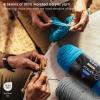 ARTEZA Acrylic Yarn for Crocheting, 4 x 200-g Skeins of Worsted Yarn for Knitting, Mossy A602, Knitting & Crochet Supplies(Hidden Gem)