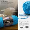 ARTEZA Acrylic Yarn for Crocheting, 4 x 200-g Skeins of Worsted Yarn for Knitting, Mossy A602, Knitting & Crochet Supplies(Hidden Gem)