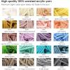 ARTEZA Acrylic Yarn for Crocheting, 4 x 200-g Skeins of Worsted Yarn for Knitting, Mossy A602, Knitting & Crochet Supplies(Light)