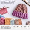 ARTEZA Acrylic Yarn for Crocheting, 4 x 200-g Skeins of Worsted Yarn for Knitting, Mossy A602, Knitting & Crochet Supplies(Light)