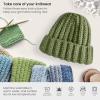ARTEZA Acrylic Yarn for Crocheting, 4 x 200-g Skeins of Worsted Yarn for Knitting, Mossy A602, Knitting & Crochet Supplies(Pack Mossy)