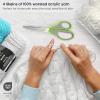 ARTEZA Acrylic Yarn for Crocheting, 4 x 200-g Skeins of Worsted Yarn for Knitting, Mossy A602, Knitting & Crochet Supplies(Pearly Gates)
