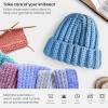 ARTEZA Acrylic Yarn for Crocheting, 4 x 200-g Skeins of Worsted Yarn for Knitting, Mossy A602, Knitting & Crochet Supplies(Trip to Fiji)