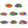ARTEZA EVA Foam Shapes, 1000 Pieces, Assorted Colors, Peel and Stick Self-Adhesive Foam Pieces for Learning Centers and After-School Projects