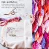 ARTEZA Embroidery Thread Pack, 80 Skeins, Royal Blue, Teal, Dark Blue, & Light Blue(Red)