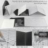 ARTEZA Fold & Stow Multifunctional Cutting Mat Set, 18×24 Inch, Self-Healing, Anti-Slip, with Detachable Ironing Pad, T-Shirt Alignment Rulers, and Tape Measure