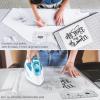 ARTEZA Fold & Stow Multifunctional Cutting Mat Set, 18×24 Inch, Self-Healing, Anti-Slip, with Detachable Ironing Pad, T-Shirt Alignment Rulers, and Tape Measure