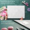 ARTEZA Paint by Numbers Kit, 12×16 Inches, 21 Pieces, Monstera Canvas Painting Kit, Canvas Panel, 12 Acrylic Paint Pots, 5 Paintbrushes, Art Supplies for a Meditative and Calming(Floral)