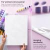 ARTEZA Paint by Numbers Kit, 12×16 Inches, 21 Pieces, Monstera Canvas Painting Kit, Canvas Panel, 12 Acrylic Paint Pots, 5 Paintbrushes, Art Supplies for a Meditative and Calming(Butterfly)