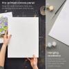 ARTEZA Paint by Numbers Kit, 12×16 Inches, 21 Pieces, Monstera Canvas Painting Kit, Canvas Panel, 12 Acrylic Paint Pots, 5 Paintbrushes, Art Supplies for a Meditative and Calming(Floral Hydrangea)