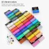 ARTEZA Polymer Clay Kit, 42 Colors with 5 Tools – Oven-Bake Modeling Clay for Jewelry Making, DIY Crafts, Sculpting & Creative Projects(Set of 42)