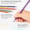 ARTEZA Scented Colored Pencils for Kids, 24 Triangle Pre-Sharpened Non-Toxic Smelly Pencils, for School Drawing, Arts & Crafts(Scented)