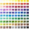 ARTEZA Scented Colored Pencils for Kids, 24 Triangle Pre-Sharpened Non-Toxic Smelly Pencils, for School Drawing, Arts & Crafts(Watercolor Double-Sided)