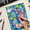 ARTEZA Watercolor Paper, Pack of 2, 32 Sheets Each, 9×12 Inch Watercolor Sketchbook, 140lb/300gsm, Cold Press, Acid Free Art Paper(32 Sheets  9×12 Inch)