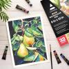 ARTEZA Watercolor Paper, Pack of 2, 32 Sheets Each, 9×12 Inch Watercolor Sketchbook, 140lb/300gsm, Cold Press, Acid Free Art Paper(32 Sheets  9×12 Inch)