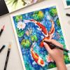 ARTEZA Watercolor Paper, Pack of 2, 32 Sheets Each, 9×12 Inch Watercolor Sketchbook, 140lb/300gsm, Cold Press, Acid Free Art Paper(64 Sheets  9×12 Inch)