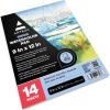 ARTEZA Watercolor Paper for Kids, 2 Pack, 30 Sheets Each, 9×12 Inches Water Pad, 135lb/200gsm, Glue Bound, Acid Free Kids Paper(14 Sheets (Cold-Pressed))