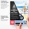 ARTEZA Watercolor Paper for Kids, 2 Pack, 30 Sheets Each, 9×12 Inches Water Pad, 135lb/200gsm, Glue Bound, Acid Free Kids Paper(64 Sheets)