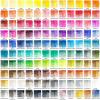ARTEZA Watercolor Pencils Set of 72 Water-Soluble Colored Pencils for Blending, Layering, Painting, Lightfast Pigments with Soft Cores in Tin Case, Art Supplies for Adults, Artists, Holiday Gift Set(120)