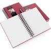 ARTEZA Watercolor Sketchbook, 2-Pack, 64 Pages Each, 9 x 12 Inches, Brown Hardcover, 140-Pound Spiral-Bound Paper(Pink)