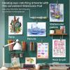 ARTEZA Watercolor Sketchbook, 2-Pack, 68 Pages Each, 8.25 x 8.25 Inches, Beige Hardcover, 110-Pound Paper(White)
