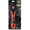 Arteza 60 mm Quilting Rotary Cutter & 6 Replacement Blades (Set of 6)