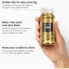 Arteza Fine Glitter Set, 6 x 2-oz Bottles, Ocean-Toned Glitter for Resin, Glue, Acrylic Paint, Arts and Crafts Supplies for Creating DIY Projects and Holiday Art(Jewel Tones)
