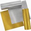 Arteza Glitter Paper, 24 Sheets, 12 x 12 Inches, Gold and Silver Scrapbook Paper, Arts and Crafts Supplies for Holiday Decor, Decoupage, and DIY Projects(Gold & Silver)