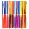 Arteza Holographic Self Adhesive Vinyl, 12×12 Inch, Set of 16, Multicolor Rainbow & Opal Craft Sheets, Easy to Cut & Weed, for Indoor & Outdoor Projects, Compatible with Most Craft Cutters(Red & Pink)