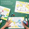 Arteza Kids Dot Markers with Activity Book, 6 Washable Bingo Daubers & 50-Page Book, Non-Toxic Art Supplies for Toddlers and Preschool Learning(Coloring Fun)