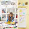 Arteza Kids Drawing Paper Roll Refill, 2-Pack, 16.5 Inches x 74.8 Feet, White 47-lb Roll Dispenser Paper, Art Supplies for the Classroom, Learning Centers, and Activity Corners(Paper Roll Refill)