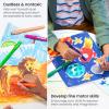 Arteza Kids Gel Crayons, 36 Count, Twistable and Washable Jumbo Crayons(1 Count (Pack of 36))