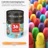 Arteza Kids Gel Crayons, 36 Count, Twistable and Washable Jumbo Crayons(1 Count (Pack of 36))