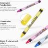 Arteza Kids Jumbo Crayons, Set of 36 Vivid Colors, Toddler Crayons from Wax