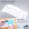 Arteza Stencils for Painting, 12 Unique Holiday Designs, 15.9 x 13.78 Inches, Thick Plastic Holiday Stencils, Art Supplies for Christmas Parties, Family Activities(Holiday Designs)
