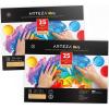 ARTEZA 12×16 Inches Finger Paint Paper Pad, Pack of 2 Finger Pads, 25 Sheets Each, 54lb/80gsm Drawing Pad for Kids
