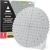 ARTEZA 14 Inch Premium Self-Healing Rotating Cutting Mat, Scalloped Edge, 360° Rotation, Locking Feature, for Quilting and Crafting